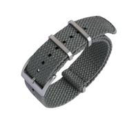 Taconey 20/22mm Cotton Nylon Replacement Strap, Adjustable, Outdoor Sports, Vintage Breathable
