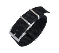 Taconey 20/22mm Cotton Nylon Replacement Strap, Adjustable, Outdoor Sports, Vintage Breathable