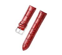 Taconey 20/22mm Leather Watch Straps With A Crystal Patent Leather Ice Pattern, Replacement Watch Straps for Both formal and Casual Wear.