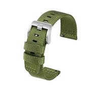 Taconey 20/22mm Ribbed Nylon Replacement Strap, Quick-Detachable, Adjustable, Outdoor Sports and Leisure, Durable and Versatile