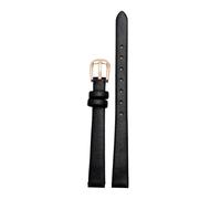 Taconey 6-16mm Glossy Finish Leather Bracelet, Slim Wristband for Women,Suitable for Both formal and Casual Occasions,Matte Black Rg,6mm