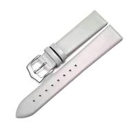 Taconey Thin Calfskin Leather Watch Strap, Vintage Handmade Waterproof Universal Replacement Band,Grey,12mm