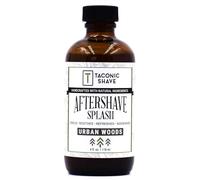 Taconic Shave Natural Aftershave Splash 4 oz - Urban Woods Skin Cooling, Refreshing and Moisturizing After-Shave Liquid Formula with All-Natural Ingredients | Artisan Made in the USA