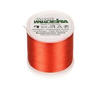 Tacony Corporation Orange Red-Madeira Rayon Thread, Acrylic, Multicolour, 2.79x2.79x3.3 cm