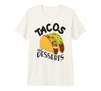 Tacos and Desserts Mexican Food Lovers Design Premium T-Shirt