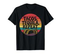 Tacos and Tequila Retro T-Shirt