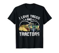 Tacos and Tractors Farmer Life Tractor Farming Lover T-Shirt