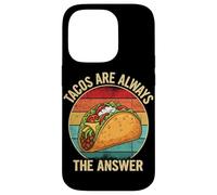 Tacos Are Always The Answer Tex Mex Love Case for iPhone 14 Pro