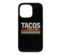 Tacos CDMX Al Pastor Vintage Mexico Design Case for iPhone 13 Pro