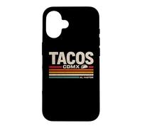 Tacos CDMX Al Pastor Vintage Mexico Design Case for iPhone 16