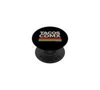 Tacos CDMX Mexico Vintage Street Food Design PopSockets Adhesive PopGrip