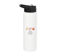 Tacos Hot Dogs Poutine Stadium Food USA Canada Mexico Snack Stainless Steel Insulated Water Bottle