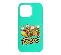 Tacos | Shimaenaga | Tortilla | Cute Birds from Hokkaido | White Birds | Mexico | Music Lover Case for iPhone 14 Pro Max