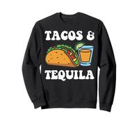 Tacos Tequila Drink Nachos Lover Sombrero Mexican Food Snack Sweatshirt