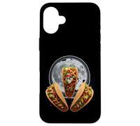 Tacos under the terrestrial moon for taco lovers and foodies Case for iPhone 16 Plus