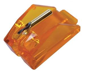 TacParts Stylus for Technics EPS24CS/EPS25CS SL3/SL5 SLB210/SLBD21/SLBD22 SLD3 718 AMBER - DJ Stylus - Orange - Compatible with Smartphone, Tablet, Laptop