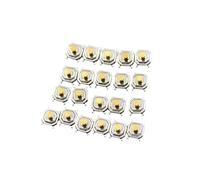 Tact Button Switch， Momentary Mini Micro Push Button Tactile Switch 4x4x3mm Waterproof Copper Pack Of 20