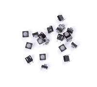 Tact Push Button Switch Micro, Power Switch Button 4PIN Conductive Silicone Soundless Tactile Tact Push Micro Self-Reset 20pcs/lot