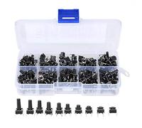 Tact Switch Kit, Micro Momentary Tact Tactile Push Button Switch Assortment Kit Micro Momentary Tact Assortment Kit KzHgIdRY