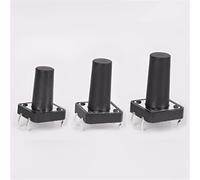 Tact Switch Vertical 12 * 12 * 4.3/4.5/5/6/7/8/9/10/11/12/13mm 4Pin Self-Reset Electronic Push Button 1Pcs(K020j009-11mm)