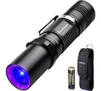 TactEagle UV Light Flashlight 365nm Black Light Flashlite UVA-T1 Max 3000mW High Power for UV Resin Glue Curing, Rocks and Minerals Glowing, Pet Cat Pee Urine Stain Detecting.
