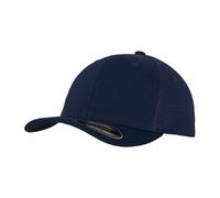 Tactel Mesh Panel Baseball Cap Flexfit Navy S/M