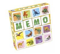 Tactic 55802 Match MEMO Board Family Easy to Play Childrens Well Made Pairs Dinosaur Fun | Memory Game for Kids Ages 3+, Multi