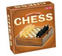 Tactic Games Classic Chess Wooden Board Game Suitable for Children Ages 7+ New