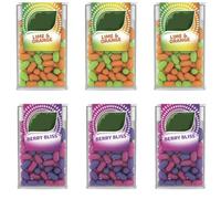 TacTic Multipack 6x18g (3 Lime&Orange, 3 Berry Bliss) | Black Nore Gifts