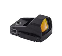 Tactical 1x22 Red Dot Reflex Sight, Featuring Shake 'N Wake Illumination, 3 MOA Red Dot Reticle, Manual Brightness Adjustment, w/Heightened Riser Picatinny Mount & Footprint