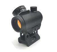Tactical 1x25 Mini Reflex Red Dot Sight R25 Hunting Optical Sight 4MOA Scope with 20mm Rail 1 inch Riser Mount