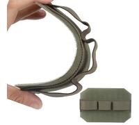 Tactical 3 Loop Pouch Insert Organizer Modular Elastic Loop Panel Hook and Loop Organizer Pouch Insert Attachment(Green)