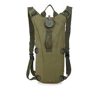 Tactical 3L Bladder Water Bag Camel Backpack for Hiking Outdoor Camping Military Portable Hydration Packs Hiking Pouch Water Bag (Army green)
