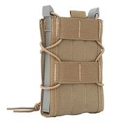 Tactical 5.56 Magazine Pouch Holster AK AR M4 AR15 Rifle Pistol Single Mag Bag Molle Hunting Shooting Military Airsoft Paintball (Color : MG-49-CB, Size : M)