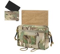 Tactical Admin Drop Pouch, with Med Tray Insert, Molle Dangler with Hook Loop Modular Medical Bag, for JPC CPC AVS Plate Carrier(Cp)