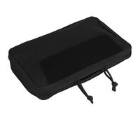 Tactical Admin Pouch Molle Attachment, GP Pouch with Two Way Zipper Closure, Slim EDC Utility Pouch for Hunting Vest or Hiking Backpack(Black)