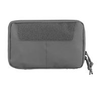 Tactical Admin Pouch Molle Attachment, GP Pouch with Two Way Zipper Closure, Slim EDC Utility Pouch for Hunting Vest or Hiking Backpack(Grey)