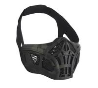 Tactical Airsoft Half Face Mask Silicone Breathable Halloween Mesh CS Gear(BCP)