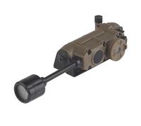 Tactical Airsoft Multi-purpose Helmet Lamp MPLS Charge Modular Personal Lighting System CS Game & Team Activities(Brown)