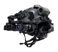 Tactical Airsoft Paintball Fast Helmet with Communication Headset Set, Tactical Multifunctional Protective NVG Brace for Multi-Soldier Military Sport Hunting Shooting