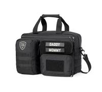 Tactical Baby Gear 4th Gen Tactical Diaper Bag for Dads w/Included Changing Mat, Stroller Straps, Black 4th Gen, Modern