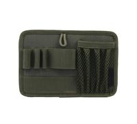 Tactical Bag Insert Panel Organizer, Loop Modular Organizer | Durable 600D Oxford Fabric, Elastic Loops & Mesh Pocket, Secure Hook & Loop Backing, Compact 22x13cm Size