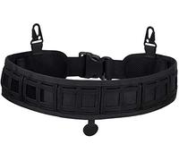 Tactical Battle Belt MOLLE Multi-Purpose Waist Belt Padded Patrol Belt for Shooting Airsoft Wargame Paintball Hunting