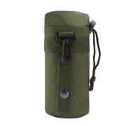 Tactical Bottle Bag, Molle Water Bottle Pouch Holder 900D Hydration Carrier W/Drawstring for Backpack Vest Belt Camping Climbing Hiking Travelling(550ML)