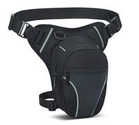 Tactical Bumbags Drop Leg Bag for Men Women Multifunctional Waist Pack for Motorcycle Bike Fanny Pack for Traveling Camping Hiking Cycling Motorcycling Fishing Crossbody Shoulder Pouch (Black#1)