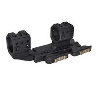 Tactical Cantilever Riflescope Mount, 30mm Scope Rings, w/QD QuickRelease Lever, Aircraft-Grade Precision One-Piece Design, 1.54" CenterlineHeight Scope Mount, Fits Picatinny/Weaver 20mm Rail, Black