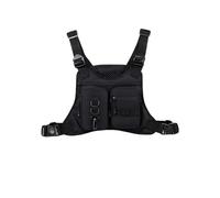Tactical Chest Bag, Waterproof Running Vest Pack with Storage for Hiking | Anti-theft hidden pocket, External molle webbing, High-density oxford fabric, Ergonomic breathable back support
