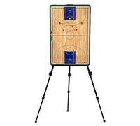Tactical coaching board, Basketball Clipboard for Coaches, Double-Sided Use, with Storage Bag, for Competition or School Teaching