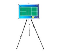 Tactical coaching board, Double-Sided Design, with Tripod and Storage Bag, for Strategic Planning and Teaching