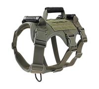 Tactical Dog Harness No Pull Heavy Duty with Handle Reflective
